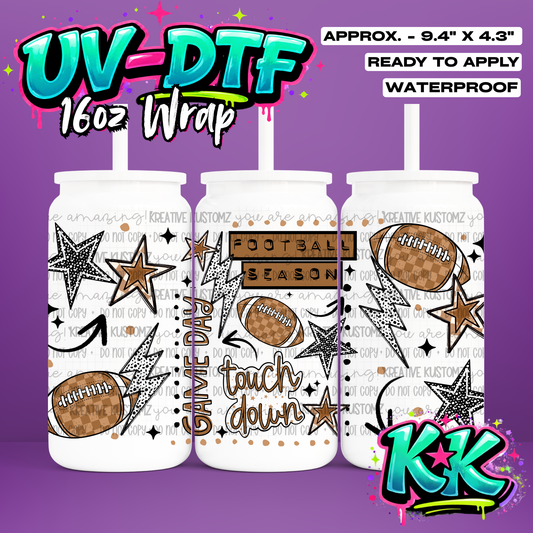 6522 | UV DTF Cup Wrap for 16oz Libbey Glass
