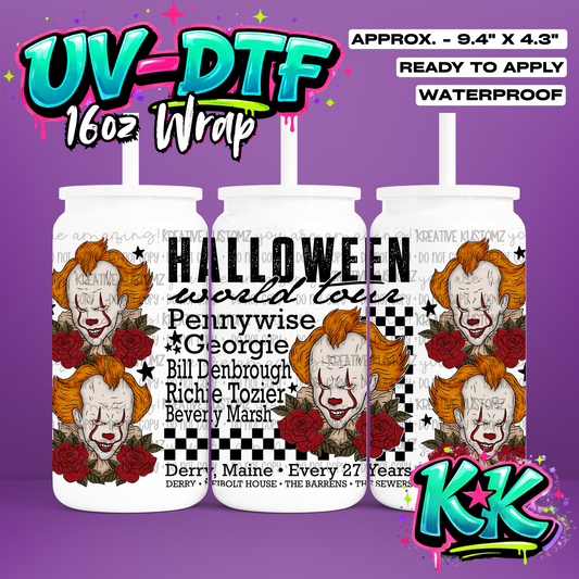 6524 | UV DTF Cup Wrap for 16oz Libbey Glass