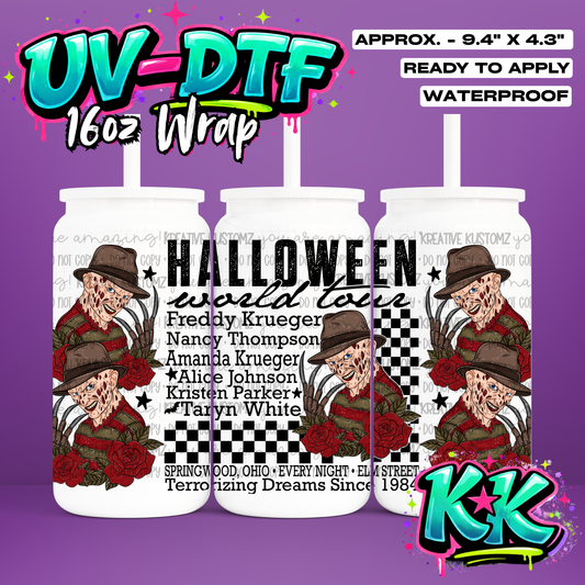 6525 | UV DTF Cup Wrap for 16oz Libbey Glass