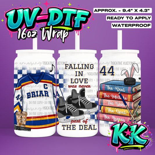 6553 | UV DTF Cup Wrap for 16oz Libbey Glass