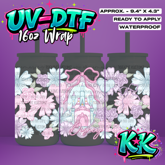 6563 | UV DTF Cup Wrap for 16oz Libbey Glass