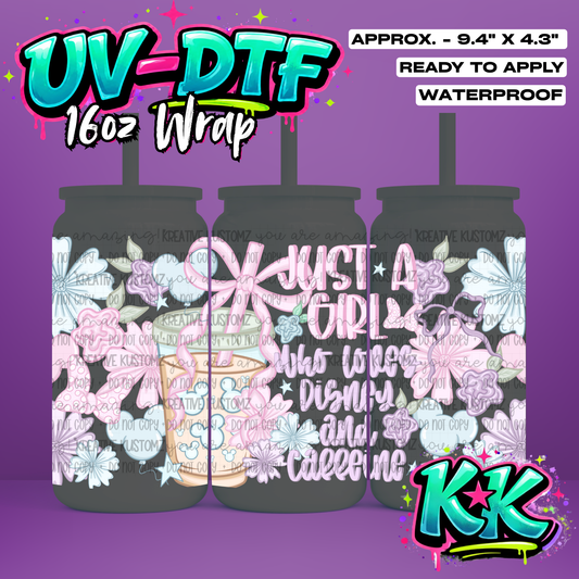 6564 | UV DTF Cup Wrap for 16oz Libbey Glass