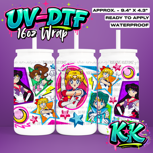 6568 | UV DTF Cup Wrap for 16oz Libbey Glass