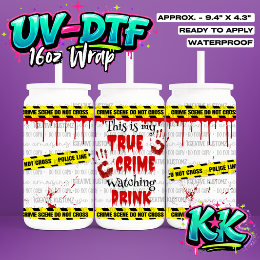 6576 | UV DTF Cup Wrap for 16oz Libbey Glass