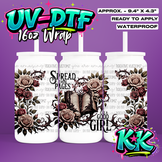 6578 | UV DTF Cup Wrap for 16oz Libbey Glass