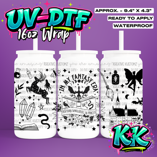 6582 | UV DTF Cup Wrap for 16oz Libbey Glass