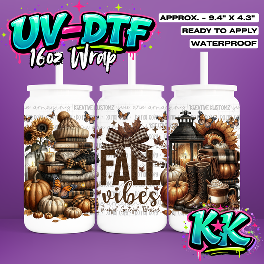 6586 | UV DTF Cup Wrap for 16oz Libbey Glass
