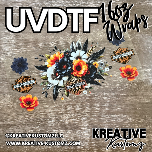 1300 | RTS | UV DTF Cup Wrap for 16oz Libbey Glass