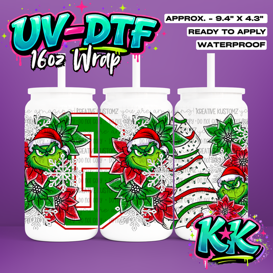 6610 | UV DTF Cup Wrap for 16oz Libbey Glass