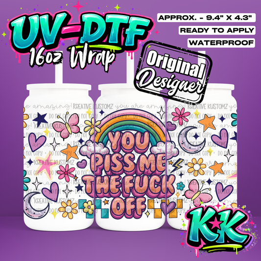 6617 | UV DTF Cup Wrap for 16oz Libbey Glass