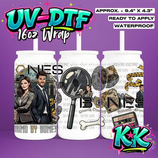 6642 | UV DTF Cup Wrap for 16oz Libbey Glass