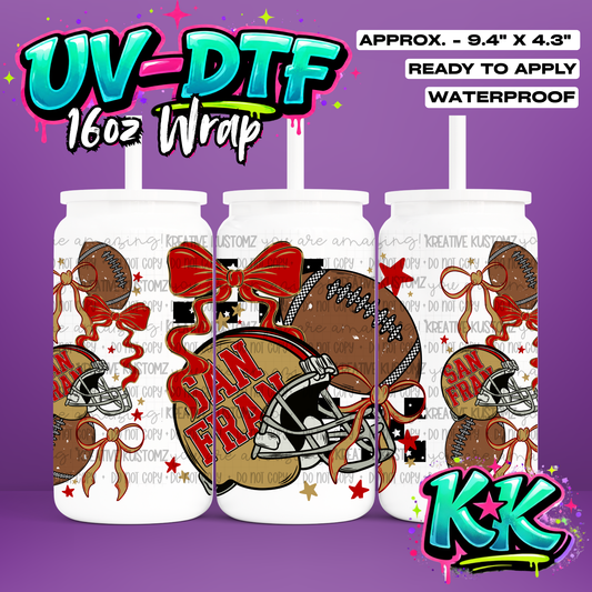 6656 | UV DTF Cup Wrap for 16oz Libbey Glass