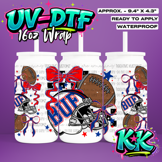 6682 | UV DTF Cup Wrap for 16oz Libbey Glass