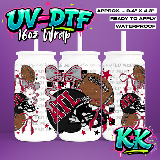 6684 | UV DTF Cup Wrap for 16oz Libbey Glass