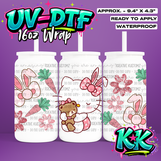 6690 | UV DTF Cup Wrap for 16oz Libbey Glass