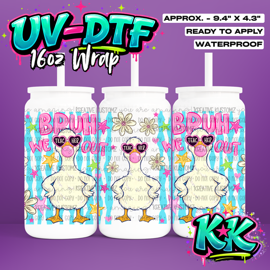 6733 | UV DTF Cup Wrap for 16oz Libbey Glass