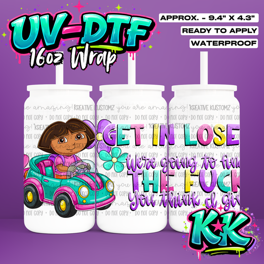 6734 | UV DTF Cup Wrap for 16oz Libbey Glass
