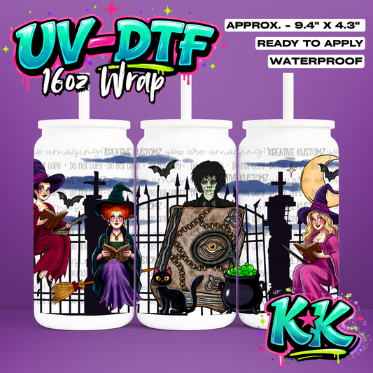 6750 | UV DTF Cup Wrap for 16oz Libbey Glass