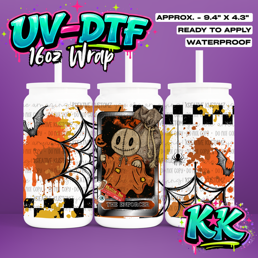 6764 | UV DTF Cup Wrap for 16oz Libbey Glass