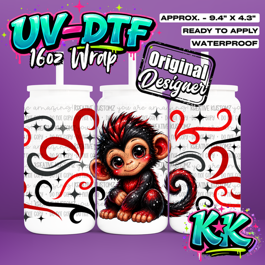 6794 | UV DTF Cup Wrap for 16oz Libbey Glass