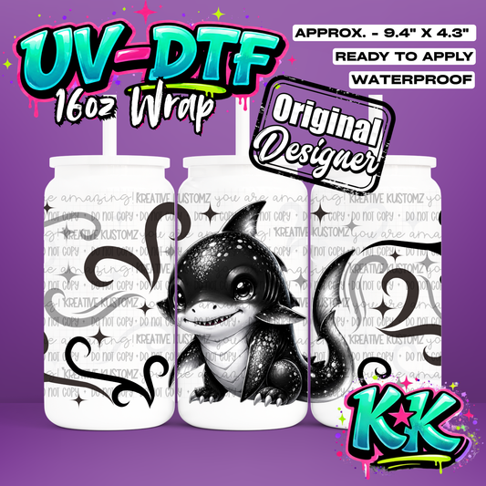 6831 | UV DTF Cup Wrap for 16oz Libbey Glass