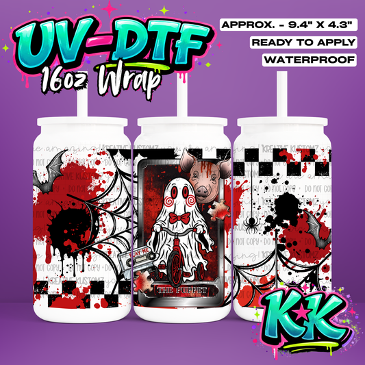 6851 | UV DTF Cup Wrap for 16oz Libbey Glass
