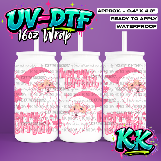 6877 | UV DTF Cup Wrap for 16oz Libbey Glass
