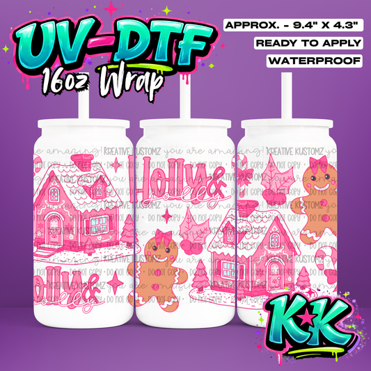6880 | UV DTF Cup Wrap for 16oz Libbey Glass