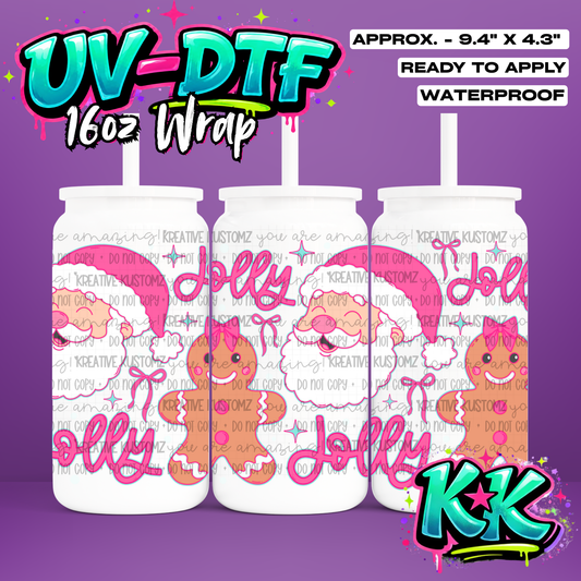 6883 | UV DTF Cup Wrap for 16oz Libbey Glass