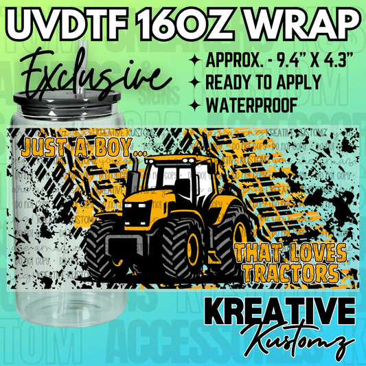 KK-2261 | EXCLUSIVE | UVDTF | 16oz Glass Can Libbey Wrap