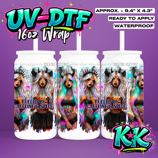 6903 | UV DTF Cup Wrap for 16oz Libbey Glass