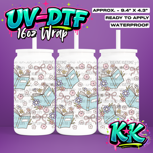6937 | UV DTF Cup Wrap for 16oz Libbey Glass