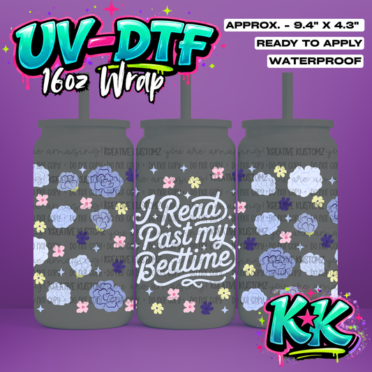 6938 | UV DTF Cup Wrap for 16oz Libbey Glass