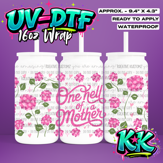 6939 | UV DTF Cup Wrap for 16oz Libbey Glass