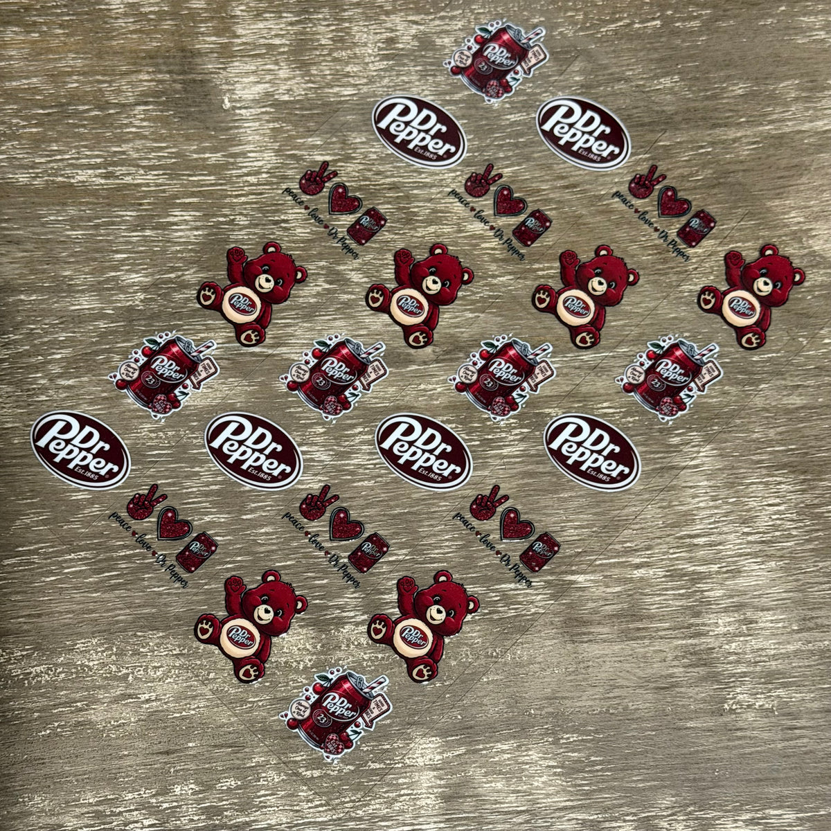 RTS | UVDTF A5 Element Sheet 24 Decals