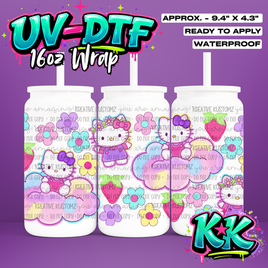 6949 | UV DTF Cup Wrap for 16oz Libbey Glass