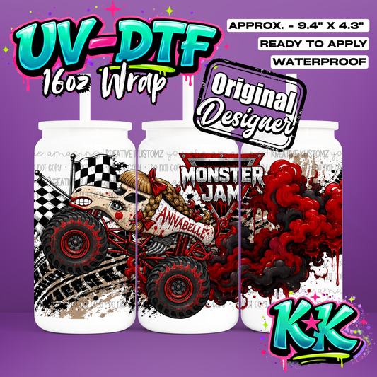 6982 | UV DTF Cup Wrap for 16oz Libbey Glass