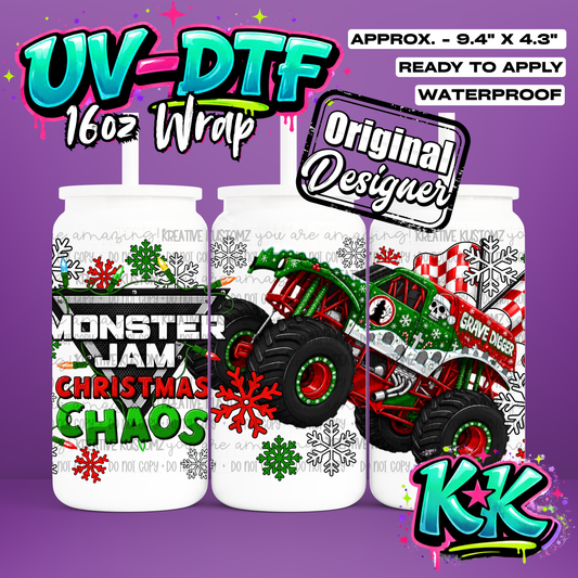 6984 | UV DTF Cup Wrap for 16oz Libbey Glass