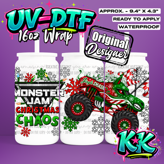 6988 | UV DTF Cup Wrap for 16oz Libbey Glass