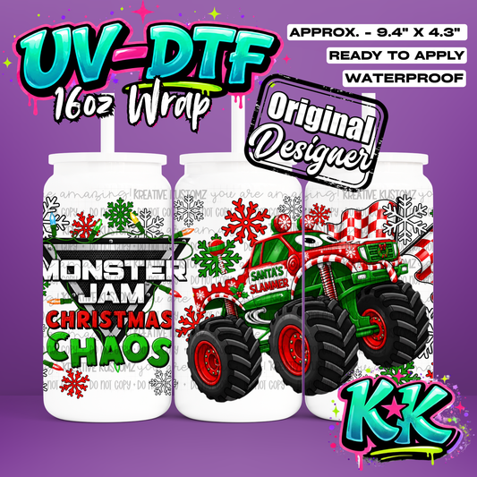 6989 | UV DTF Cup Wrap for 16oz Libbey Glass