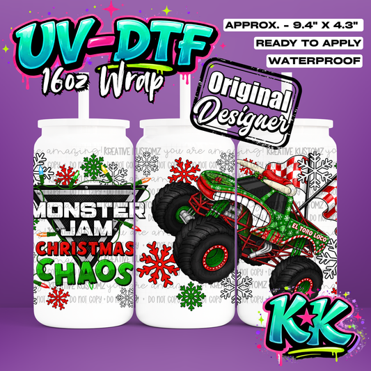 6991 | UV DTF Cup Wrap for 16oz Libbey Glass