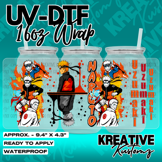 7003 | UV DTF Cup Wrap for 16oz Libbey Glass