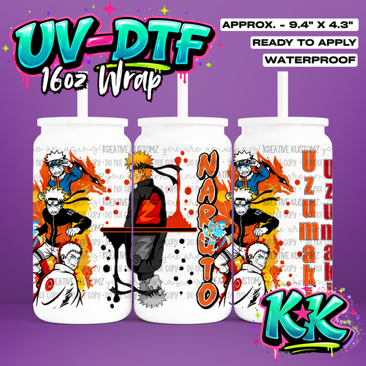 7003 | UV DTF Cup Wrap for 16oz Libbey Glass