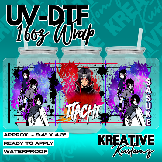 7004 | UV DTF Cup Wrap for 16oz Libbey Glass
