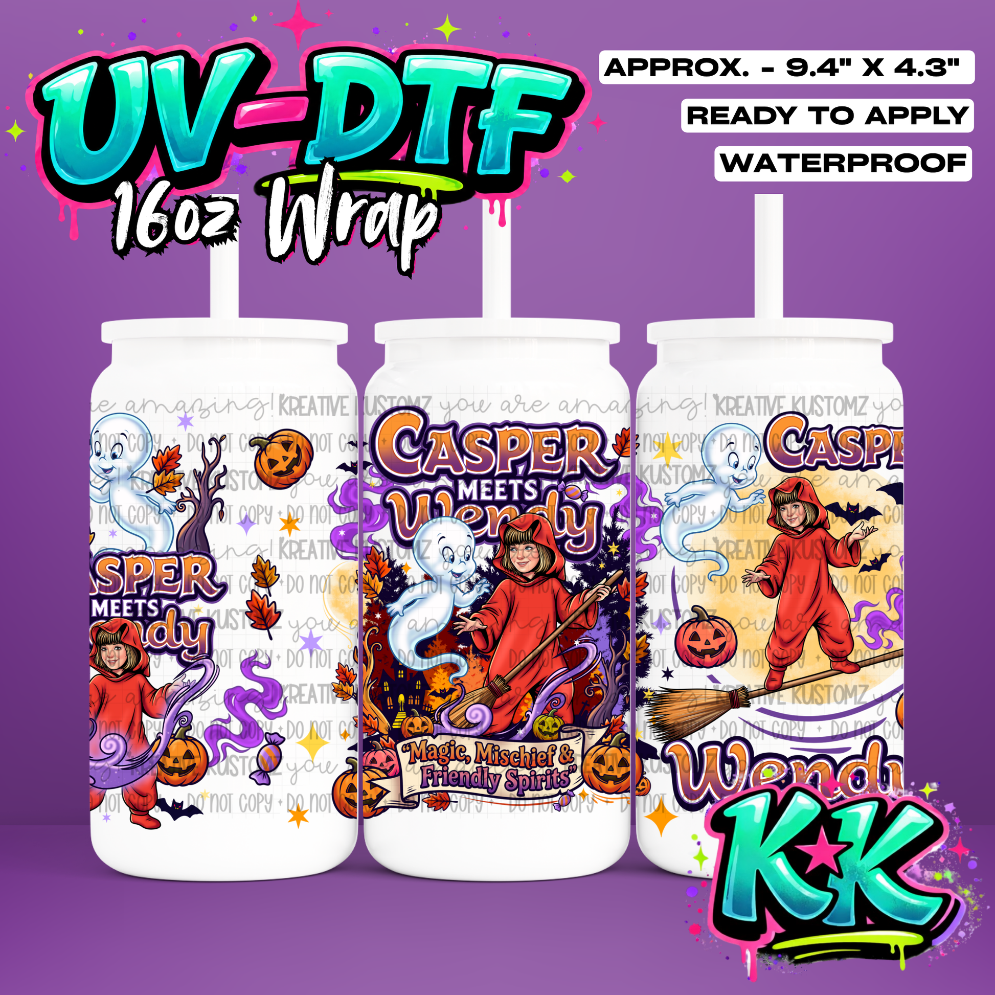 7011 | UV DTF Cup Wrap for 16oz Libbey Glass