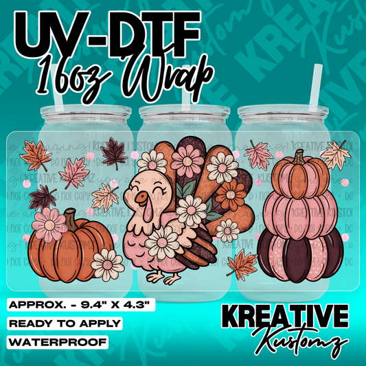 7032 | UV DTF Cup Wrap for 16oz Libbey Glass