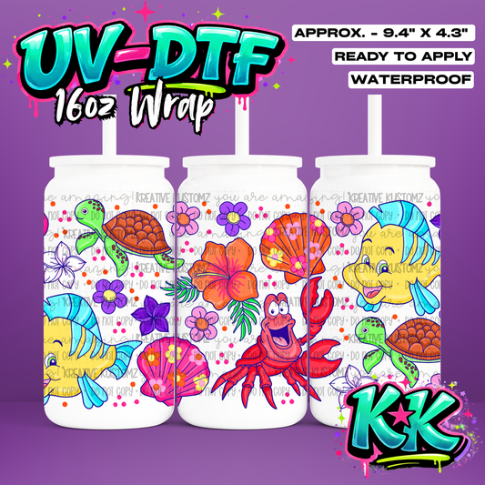7059 | UV DTF Cup Wrap for 16oz Libbey Glass