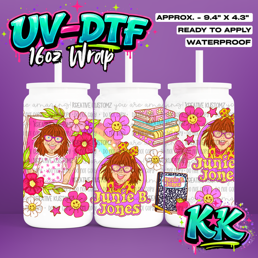 7060 | UV DTF Cup Wrap for 16oz Libbey Glass