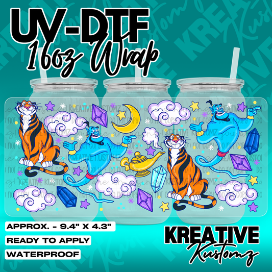 7061 | UV DTF Cup Wrap for 16oz Libbey Glass