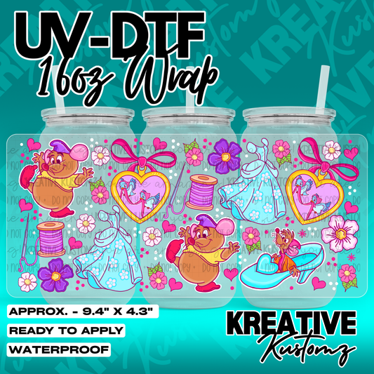 7063 | UV DTF Cup Wrap for 16oz Libbey Glass